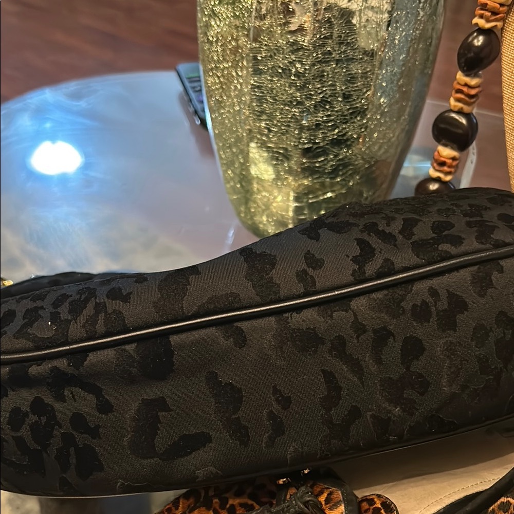 Calvin Klein Black Leopard Print Women's Bag..send offers please!! - Picture 2 of 10